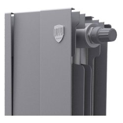 Биметаллический радиатор отопления Royal Thermo PianoForte 500 VDR80 6 секций Silver Satin