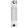 Биметаллический радиатор отопления Stout Vega 350 4 секции боковое подключение белый RAL 9016