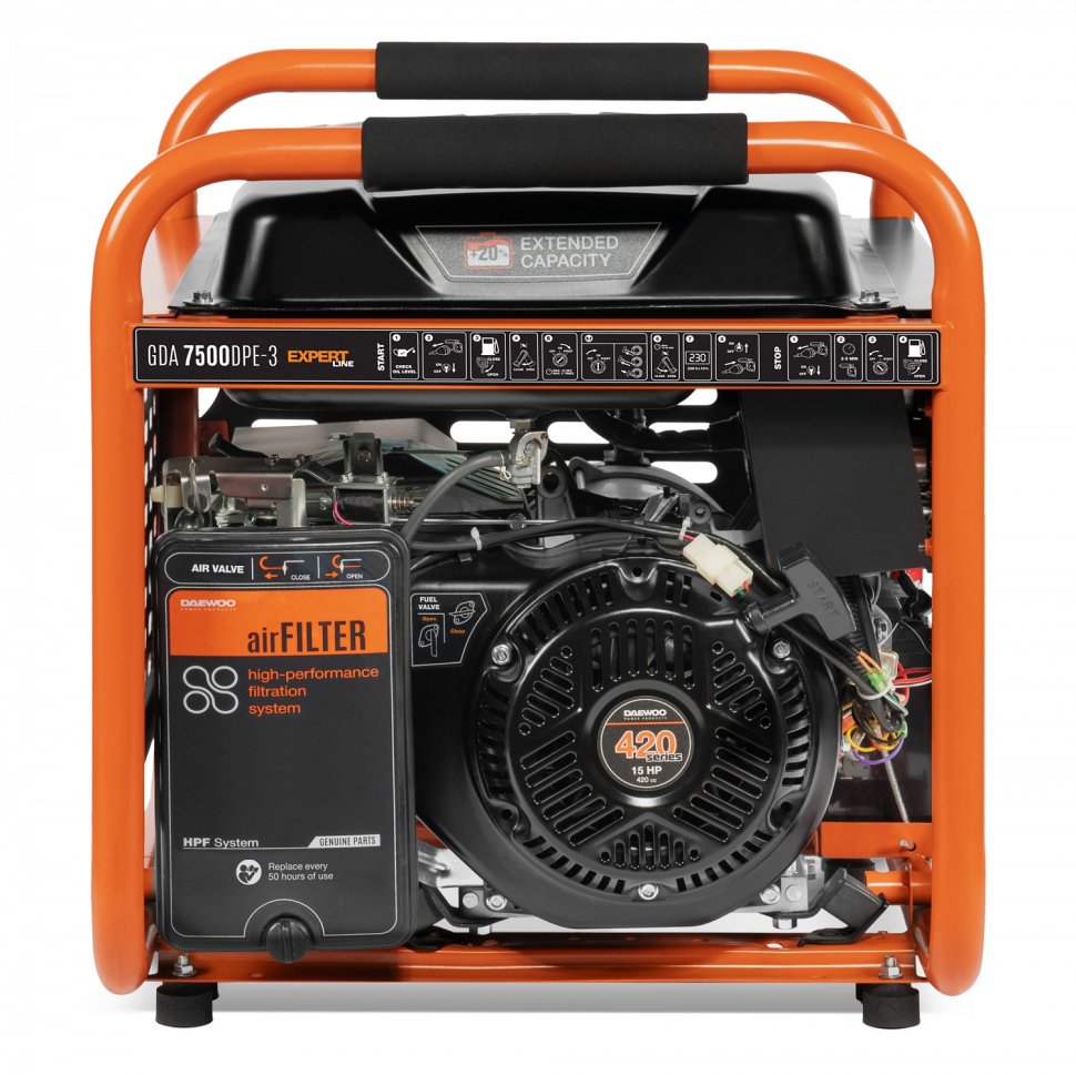 Генератор бензиновый Daewoo GDA 7500 DPE-3