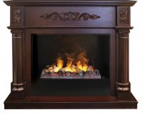 Каминокомплект RealFlame Silvia 26 AO 3D Cassette 630 + Black вставка