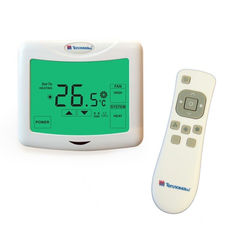 Воздушная тепловая завеса Тепломаш КЭВ-П4119А Гранит Плюс 400 нержавеющая сталь