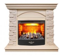 Каминокомплект RealFlame Elford STD/EUG/25.5/HL WT с очагом 3D Firestar 25.5