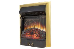 Каминокомплект Royal Flame California STD CRM (Разборный) с очагом Majestic FX M Brass санд смоук