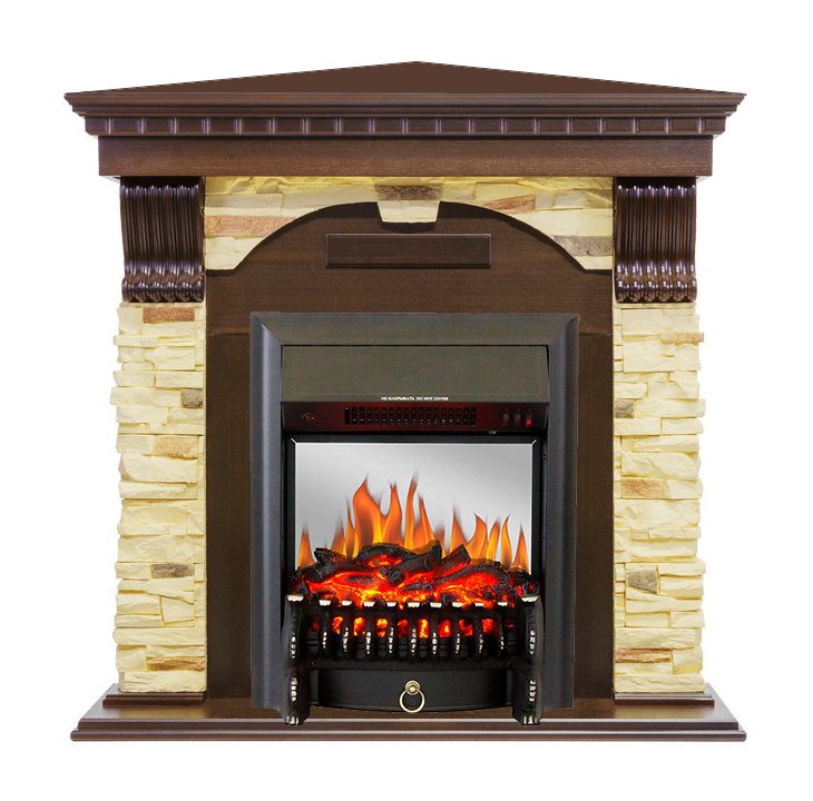 Каминокомплект Royal Flame Dublin угловой с очагом Fobos FX M Black
