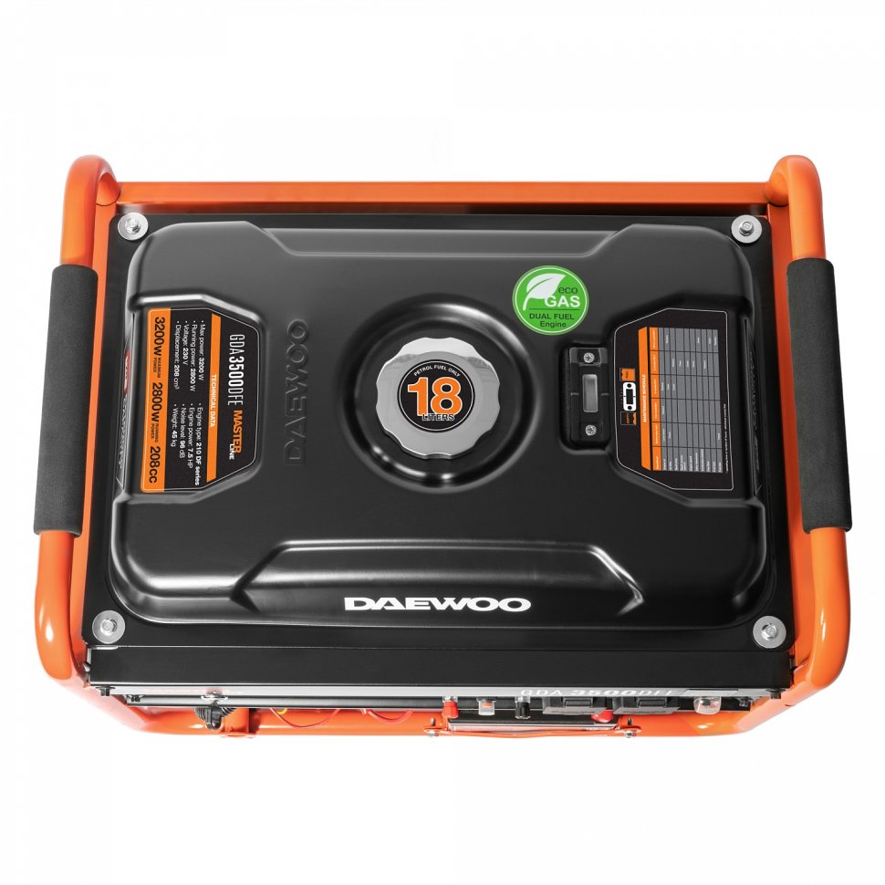 Генератор бензиновый газовый Daewoo GDA 7500 DFE