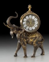 Каминные часы Virtus African Elephant 2461C