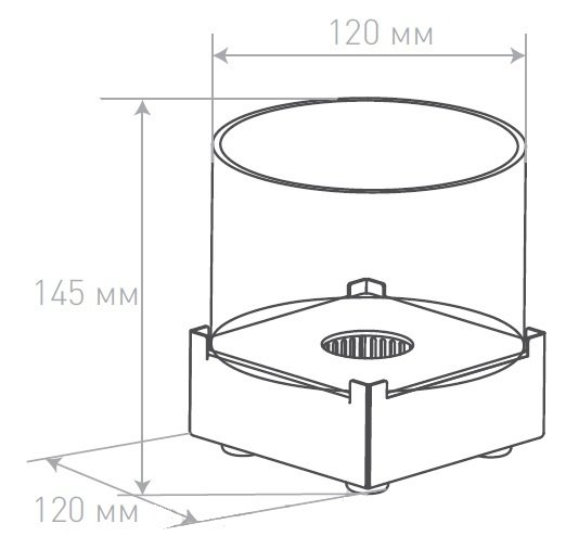 Биокамин Silver Smith Nano 1 Premium White