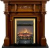 Каминокомплект Royal Flame Oxford с очагом Fobos FX M Brass орех