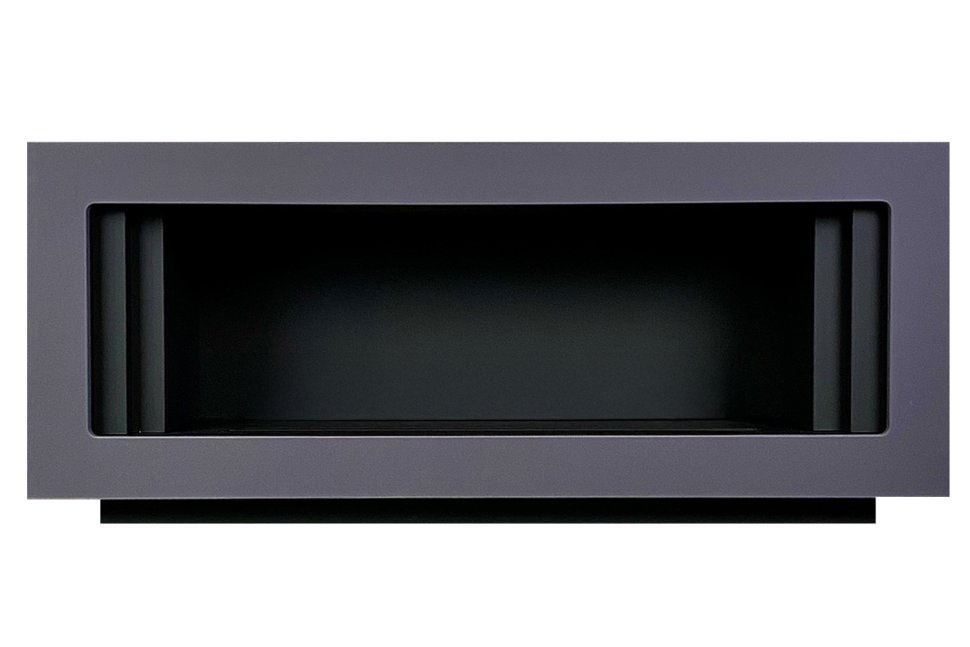 Портал Royal Flame Line SFT под очаг Design L1000RF 3D PS/LOG серый графит с черным