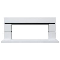 Портал Interflame Норд белый под очаг Foton 42 LED FX QZ