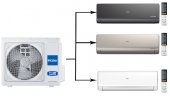 Мульти сплит-система на 3 комнаты 25+25+50 м2 Haier AS09NS6ERA-B+AS09NS6ERA-G+AS18NS6ERA-W/4U85S2SR5FA Lightera Super Match