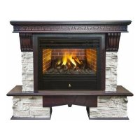 Каминокомплект RealFlame Rockland 26/HL AO с очагом 3D Novara