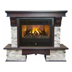 Каминокомплект RealFlame Rockland 26/HL AO с очагом 3D Novara