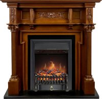 Каминокомплект Royal Flame Oxford с очагом Fobos FX Black орех