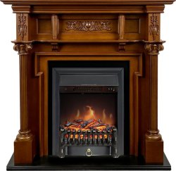 Каминокомплект Royal Flame Oxford с очагом Fobos FX Black орех