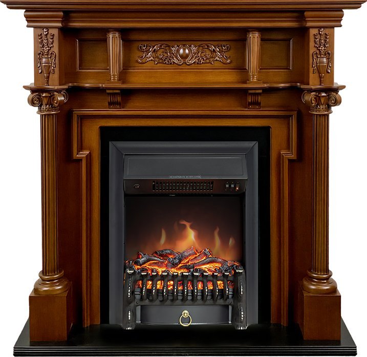 Каминокомплект Royal Flame Oxford с очагом Fobos FX Black орех