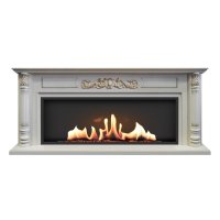 Встроенный портальный биокамин SteelHeat Oxford Long стандарт