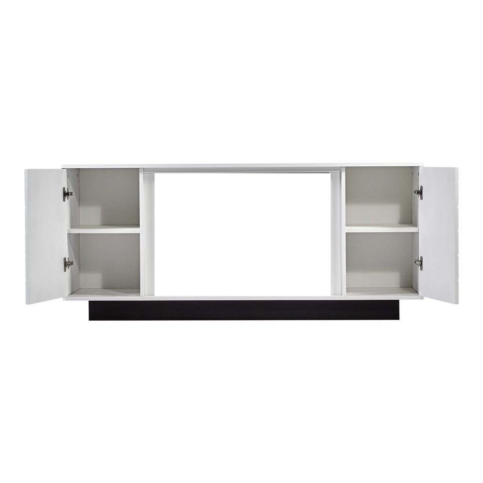 Портал Firelight Como 30 белый/черный