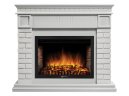 Каминокомплект Firelight Bricks 30 с очагом Electrolux EFP/P-3020LS камень белый/белая эмаль