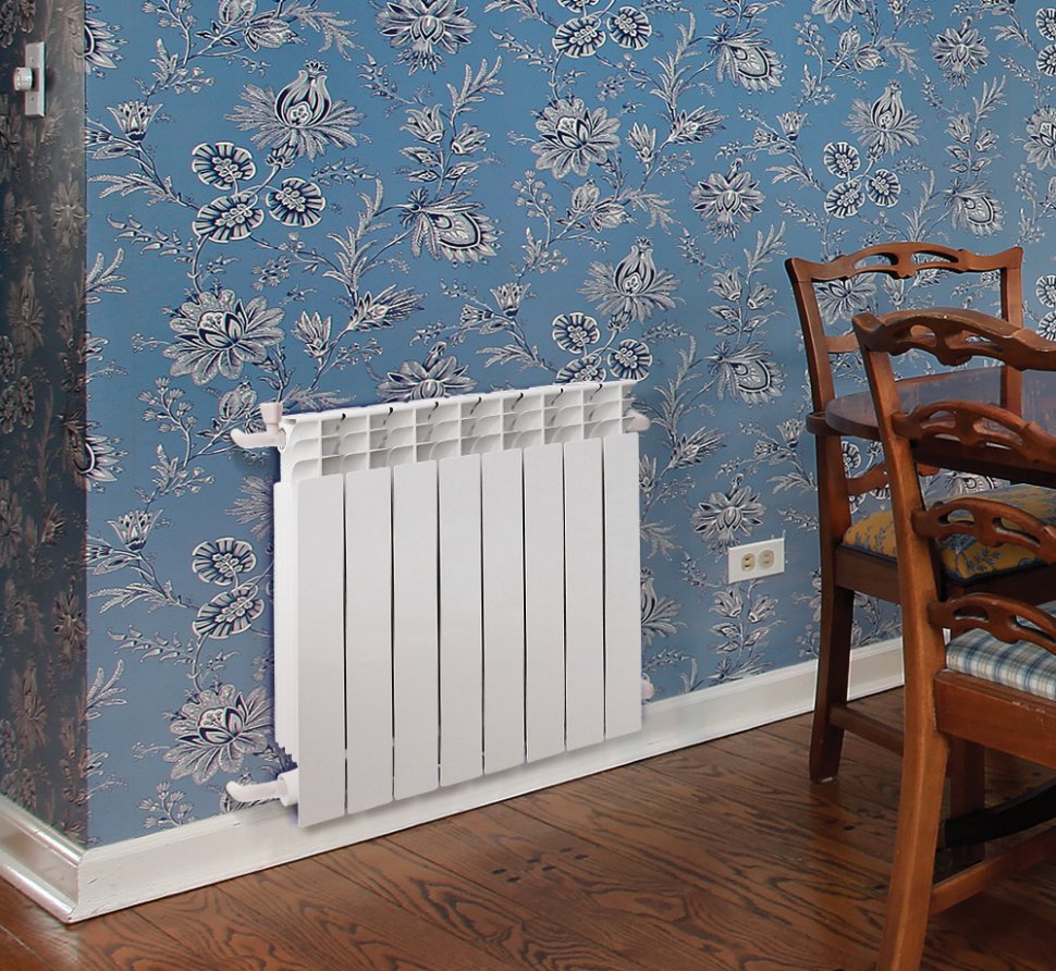 Биметаллический радиатор Oasis 500/80 4 секции