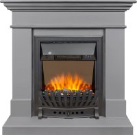 Каминокомплект Royal Flame California STD CRM (Разборный) с очагом Aspen Black санд грей