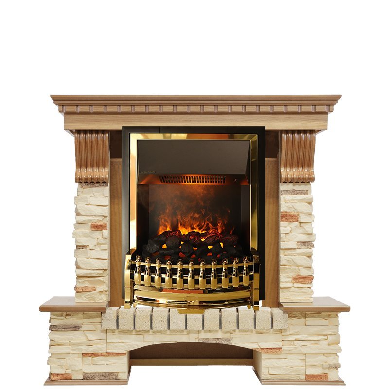 Каминокомплект Dimplex Pierre Luxe сланец с очагом Atherton
