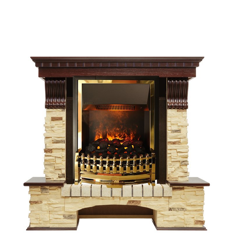 Каминокомплект Dimplex Pierre Luxe сланец с очагом Atherton