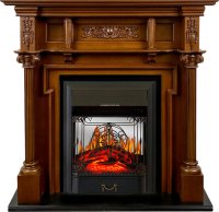 Каминокомплект Royal Flame Oxford с очагом Majestic FX M Black орех