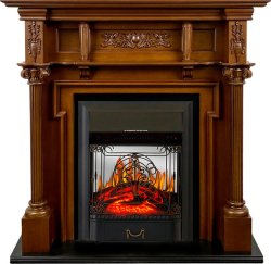 Каминокомплект Royal Flame Oxford с очагом Majestic FX M Black орех