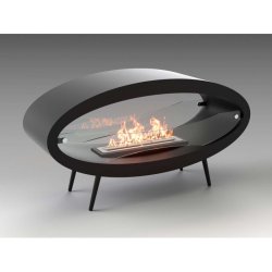 Напольный биокамин Lux Fire Эллипс 1200