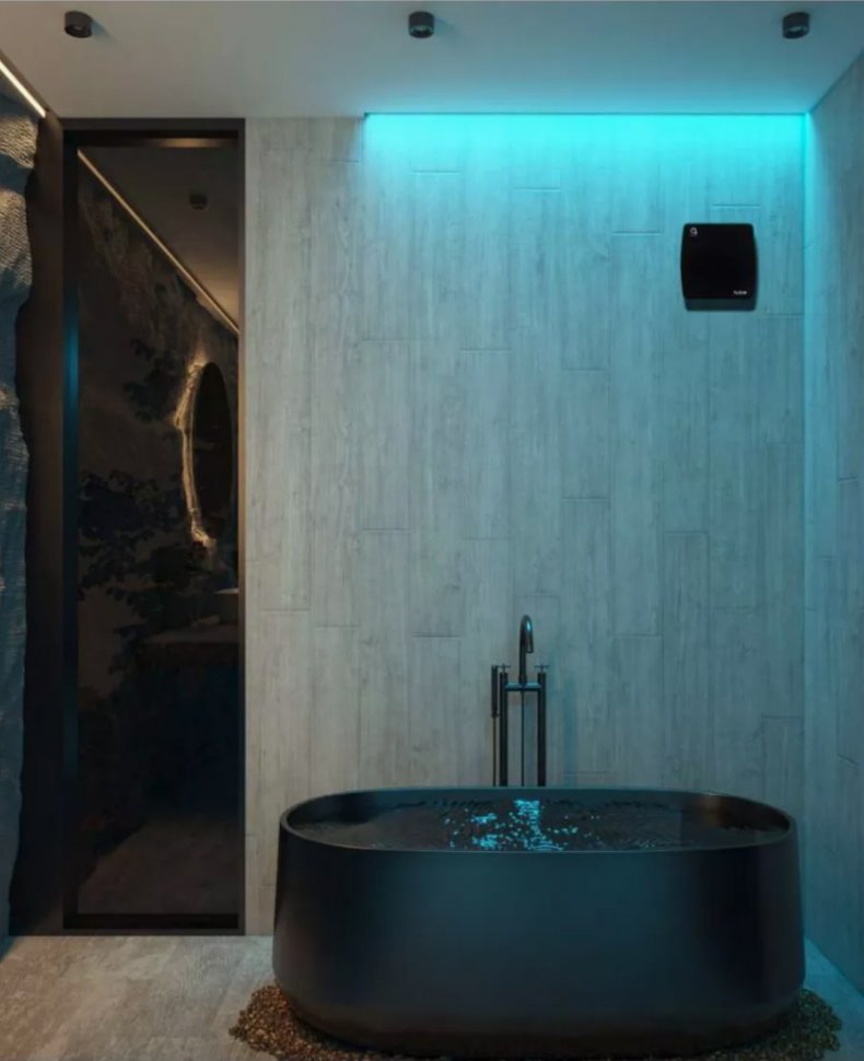 Вентилятор вытяжной Vakio Smart EF-150 черный