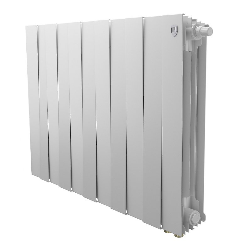Биметаллический радиатор отопления Royal Thermo PianoForte 300 11 секций Bianco Traffico VDR