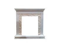 Портал Interflame Сиена сланец белый под классический очаг