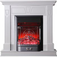 Каминокомплект Interflame Берта с очагом Majestic FX M Black белый