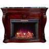 Каминокомплект Interflame Лексингтон с очагом Antares 33 LED FX QZ махагон
