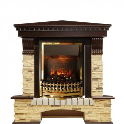 Каминокомплект Dimplex Pierre Luxe сланец угловой с очагом Atherton
