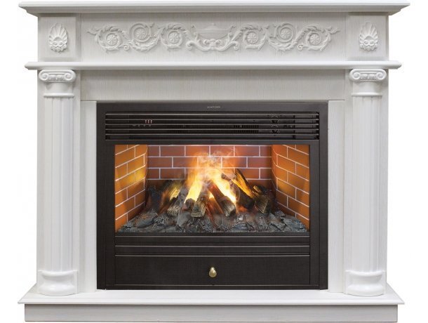 Каминокомплект RealFlame Attica 25,5 с очагом 3D Novara
