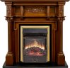 Каминокомплект Royal Flame Oxford с очагом Majestic FX M Brass орех