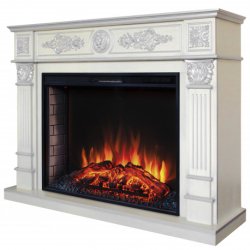 Каминокомплект RealFlame Leonardo 33 WT с очагом Epsilon 33 S