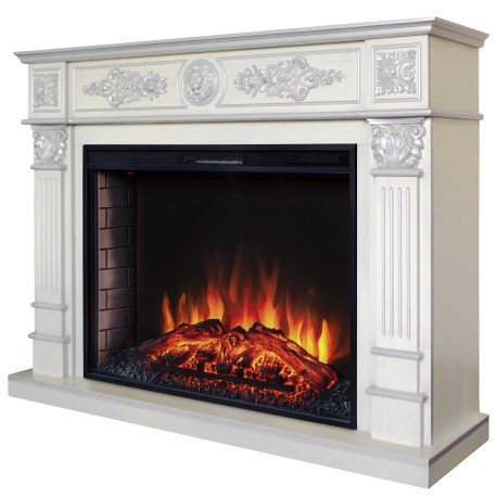 Каминокомплект RealFlame Leonardo 33 WT с очагом Epsilon 33 S