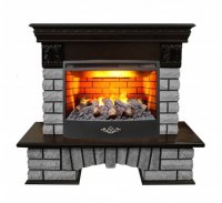 Каминокомплект RealFlame Country Lux Rock 25/25.5 AO с очагом 3D Firestar 25.5