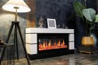 Каминокомплект Royal Flame Modern 42 с очагом 5D V-ART 40 белый с черным
