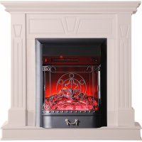 Каминокомплект Interflame Берта с очагом Majestic FX M Black бежевый