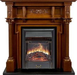 Каминокомплект Royal Flame Oxford с очагом Majestic FX Black орех