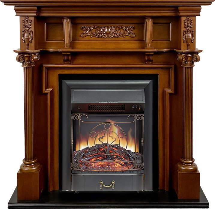 Каминокомплект Royal Flame Oxford с очагом Majestic FX Black орех