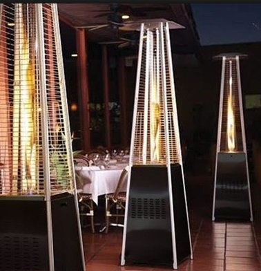 Уличный газовый обогреватель WWT 13I Black