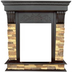 Портал Interflame Брайт венге под классический очаг