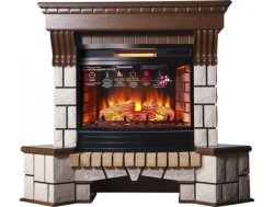 Каминокомплект Interflame Exter угловой под очаг Panoramic 06 25 LED FX QZ