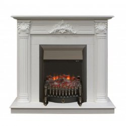 Каминокомплект RealFlame Stefania с очагом Fobos Lux S Black