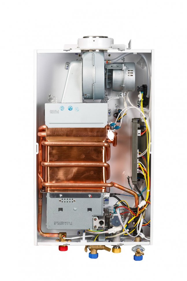 Проточный газовый водонагреватель Kotitonttu Suari S12 FT (турбо 24кВт)